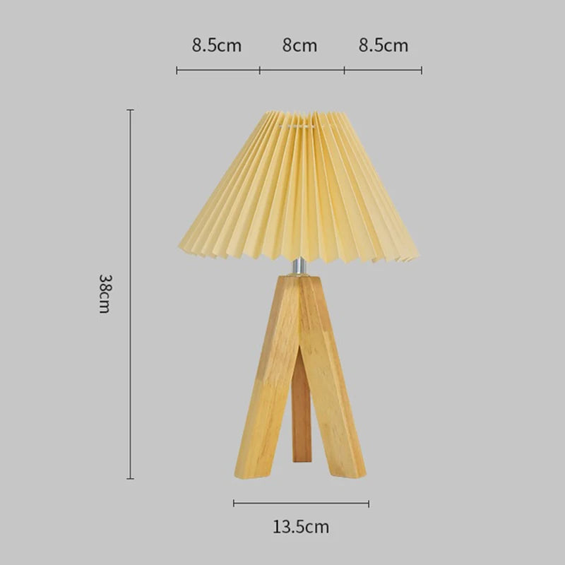 LED Table Lamp: Dimmable Chinese Style USB Night Light