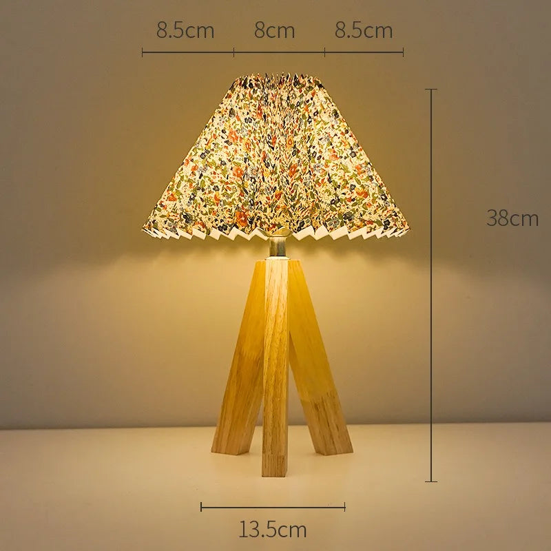 LED Table Lamp: Dimmable Chinese Style USB Night Light