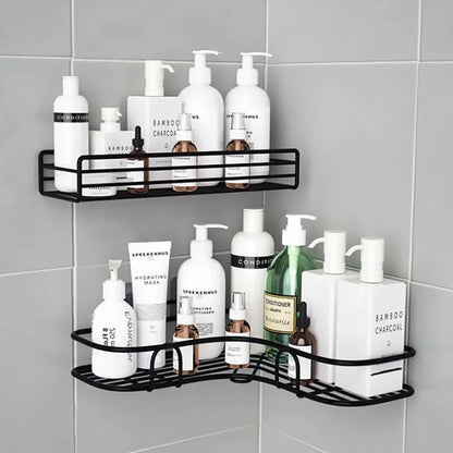Bathroom Shelf: Wall Mounted No-Drill Shower Organizer