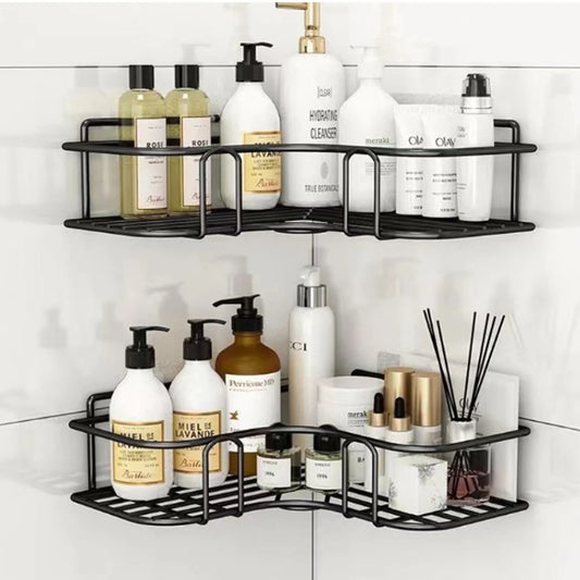 Bathroom Shelf: Wall Mounted No-Drill Shower Organizer