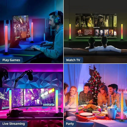 LED RGB Floor Lamp: Remote & App Control, Music Sync